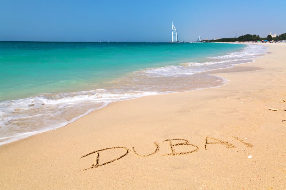 Dubaj pláž