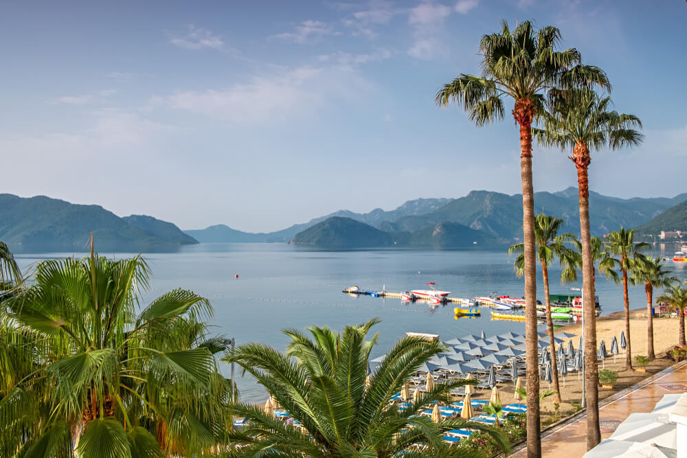 Pláže v Marmaris, Turecko