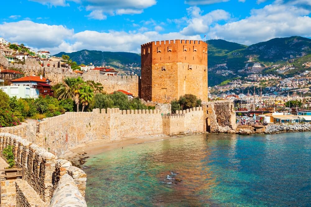 Červená veža, Alanya Červená veža, Alanya