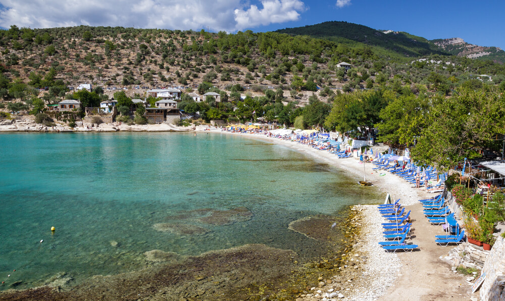 Pláž Aliki, Thassos