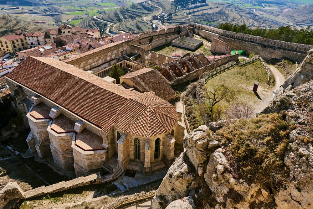 Hrad Morella na pobreží Costa del Azahar