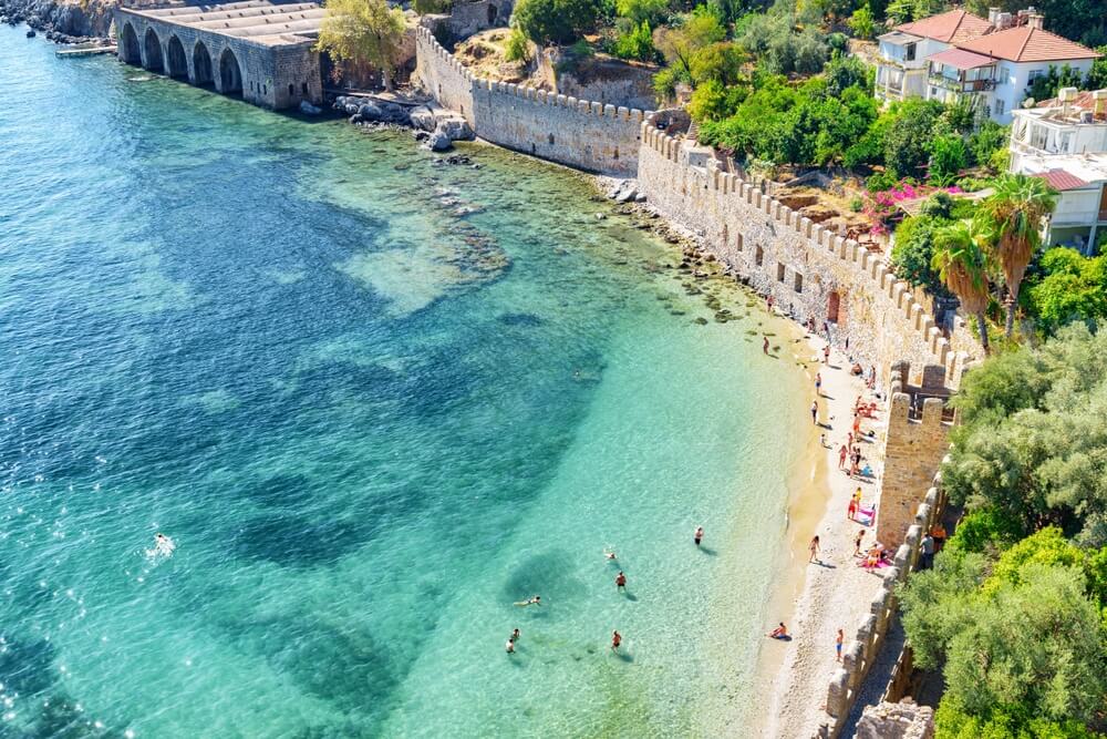 Pláž Tersane, Alanya Pláž Tersane, Alanya