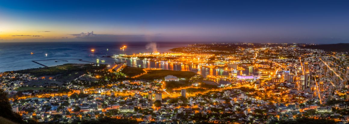 Hlavné mesto Port Louis, Maurícius