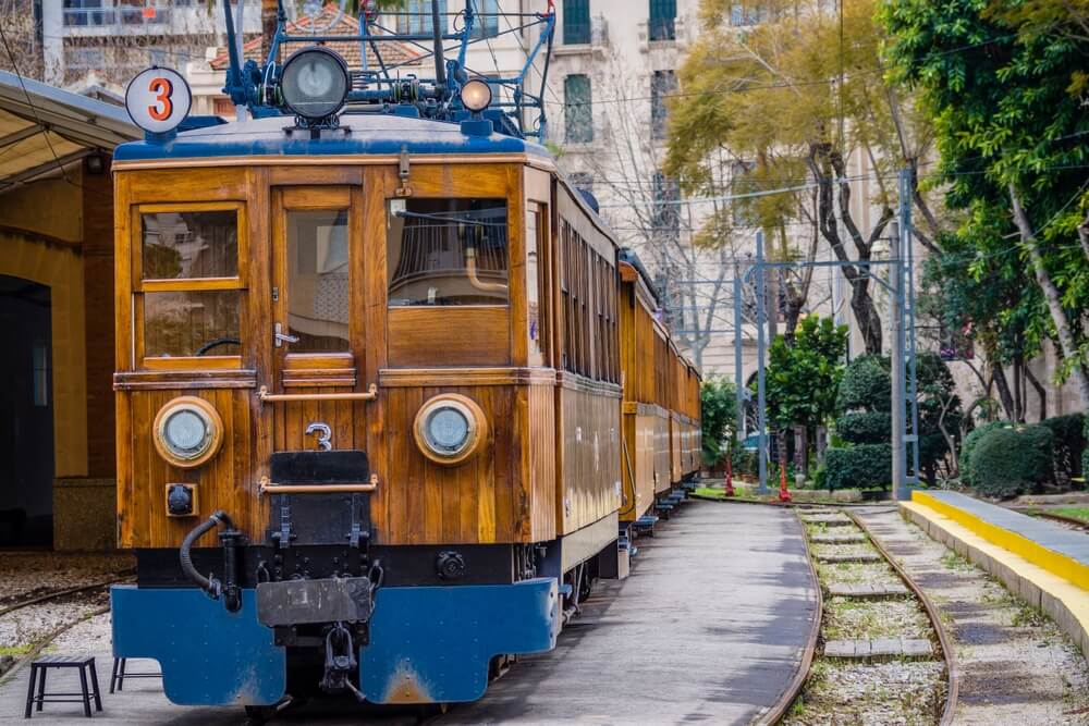 Tren de Soller, Mallorca, Španielsko
