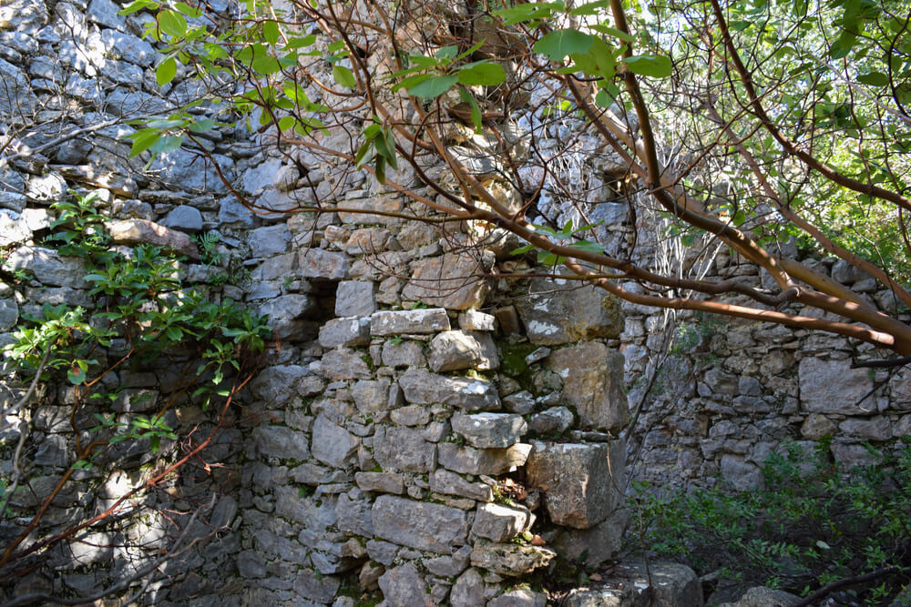Ruiny hradu Sinek, Alanya, Turecko