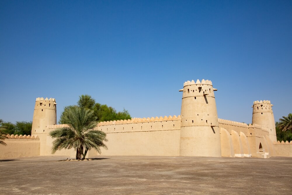 Slávna pevnosť Jahili v oáze Al Ain