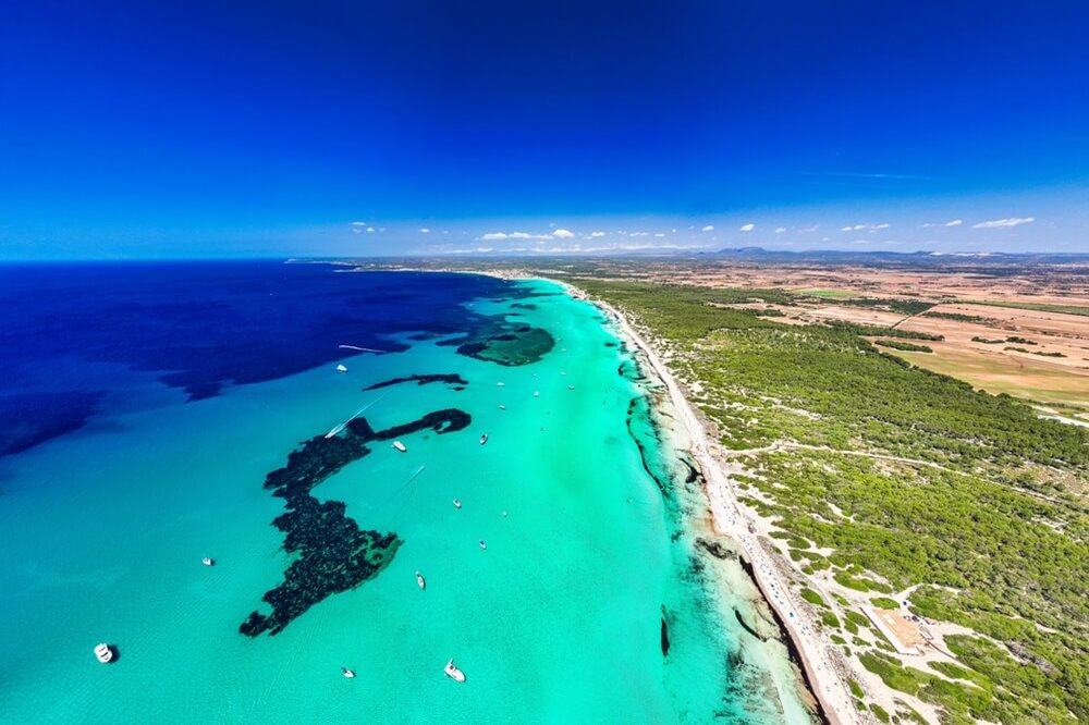 Pláž Es Trenc, Malorka