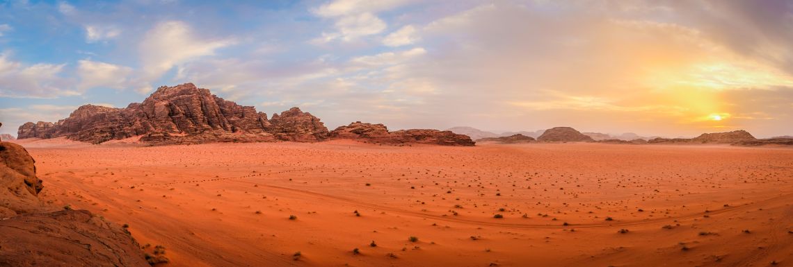 Púšť vo Wadi Rum