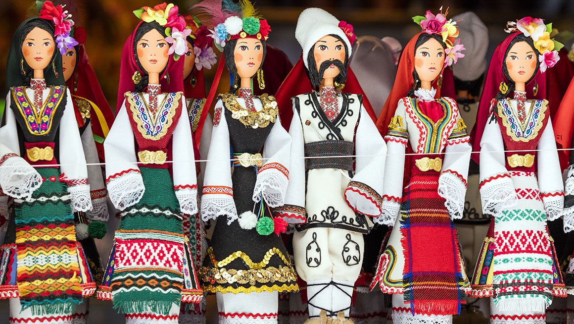 Tradičné bábiky z Bulharska