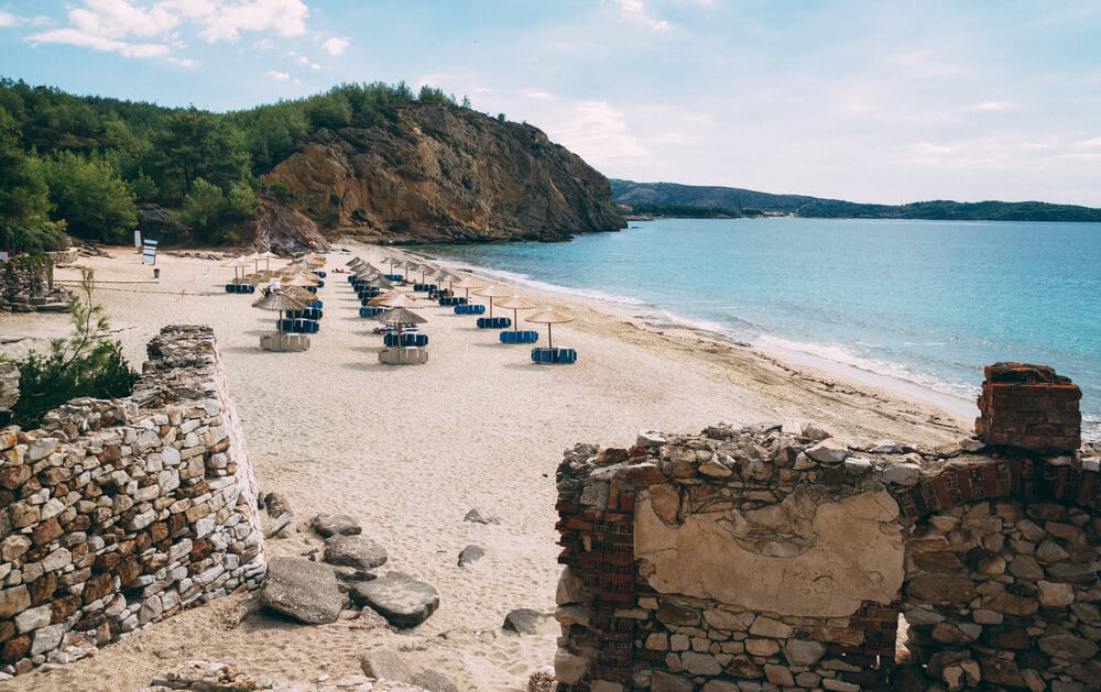 Metalia beach, Thassos Metalia beach, Thassos
