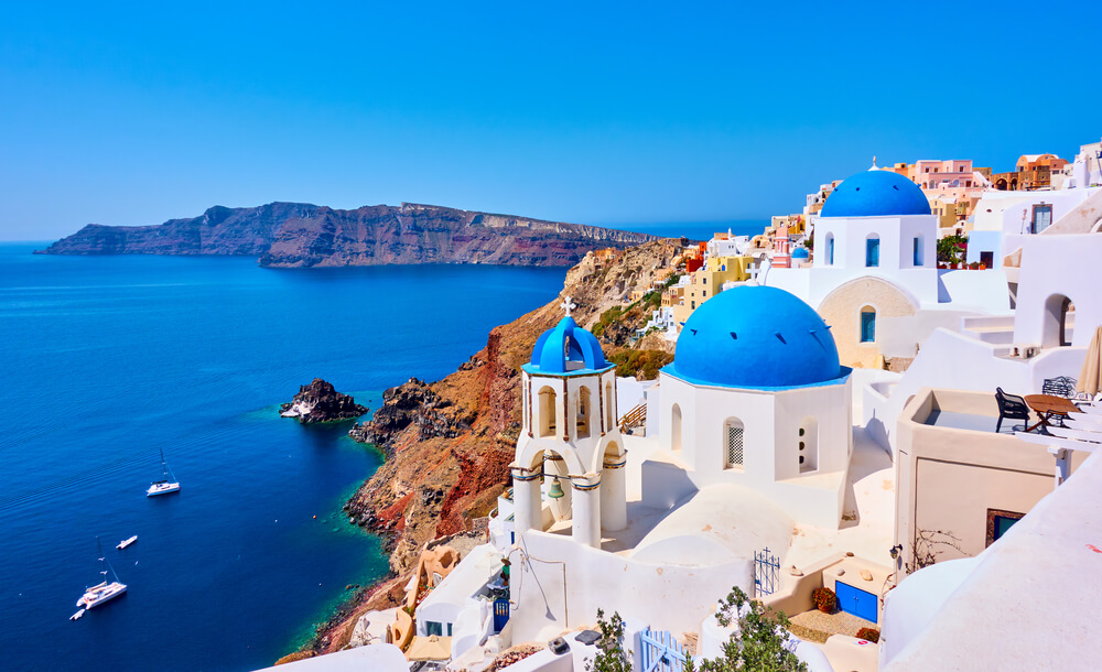 Santorini, Grécko