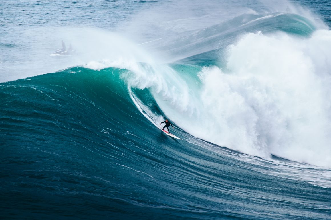 Surfovanie v Nazaré