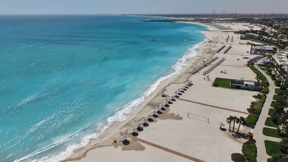 Pláž v New Alamein