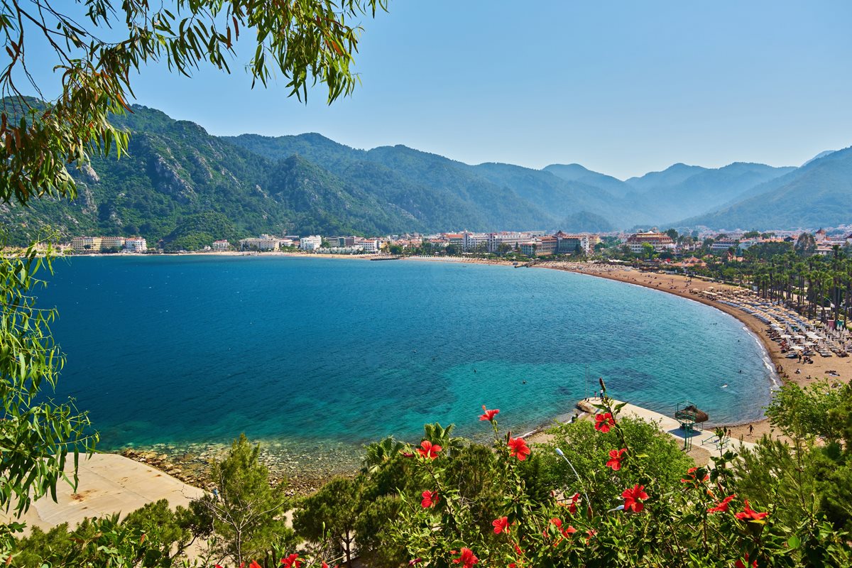 marmaris pláže