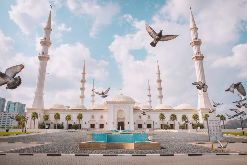 Krásna Veľká mešita šejka Zayeda