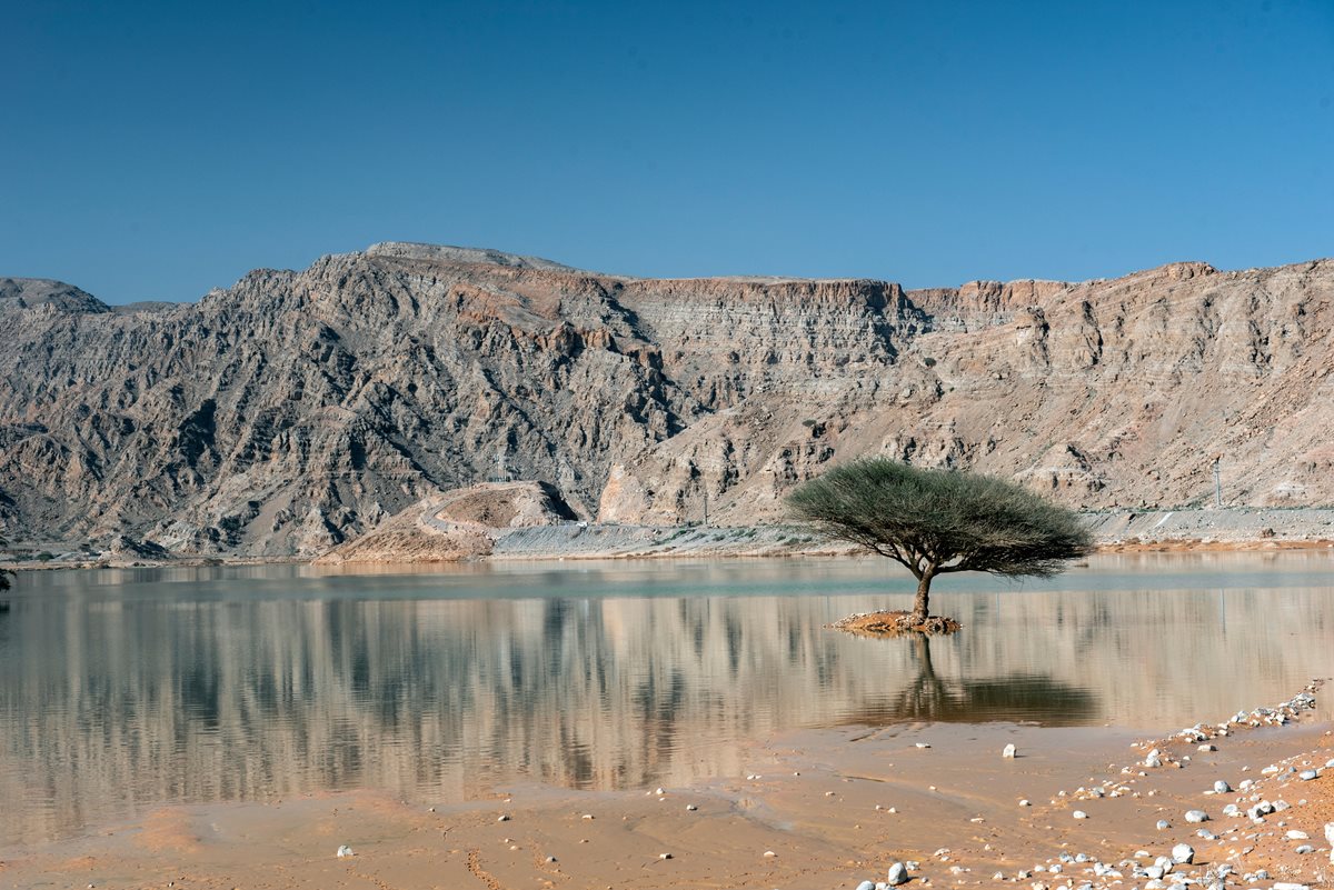 Priehradné jazero Ras al Khaimah