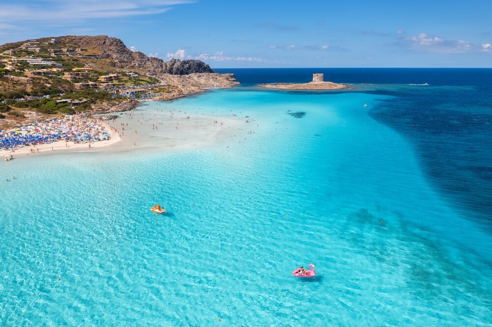 La Pelosa, Sardínia