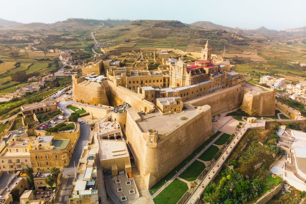 Citadela, ostrov Gozo Citadela, ostrov Gozo