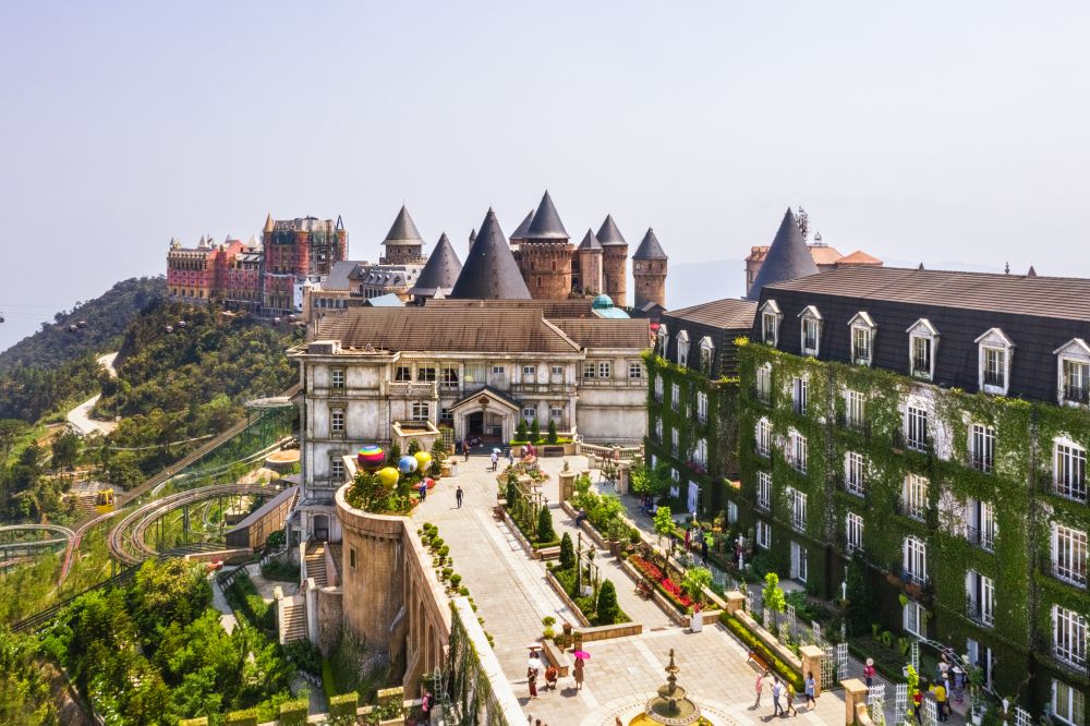 Francúzska dedina v Ba Na Hills