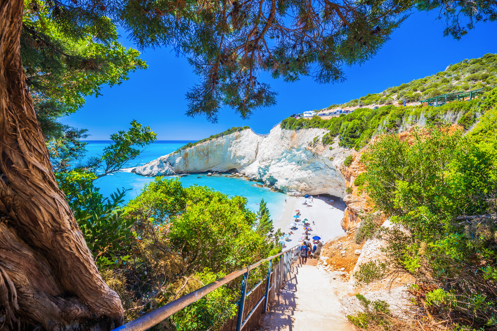 Porto Katsiki, Lefkada, Grécko