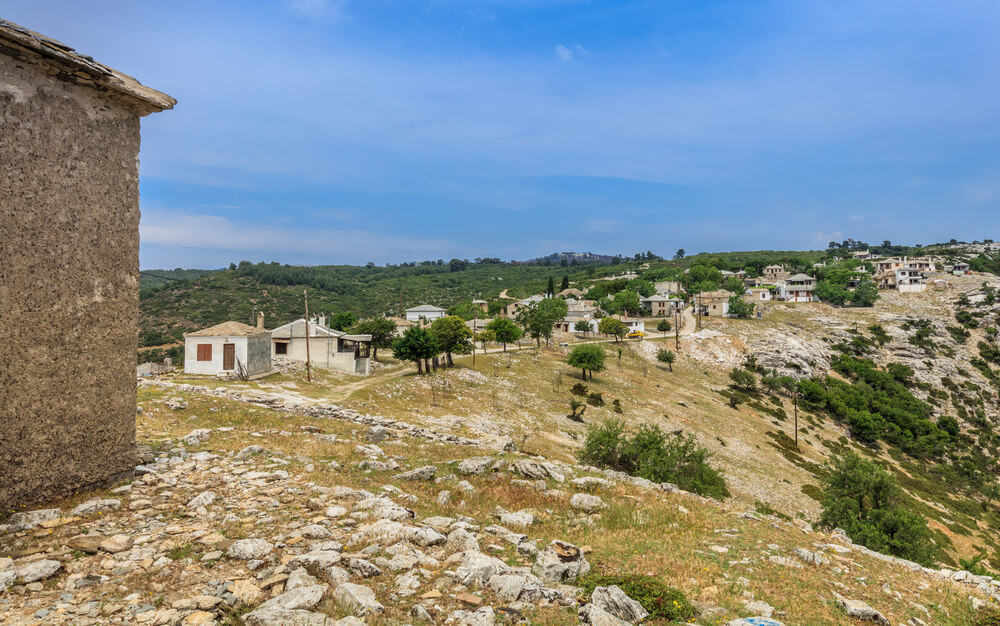 Tradičné domčeky, Thassos