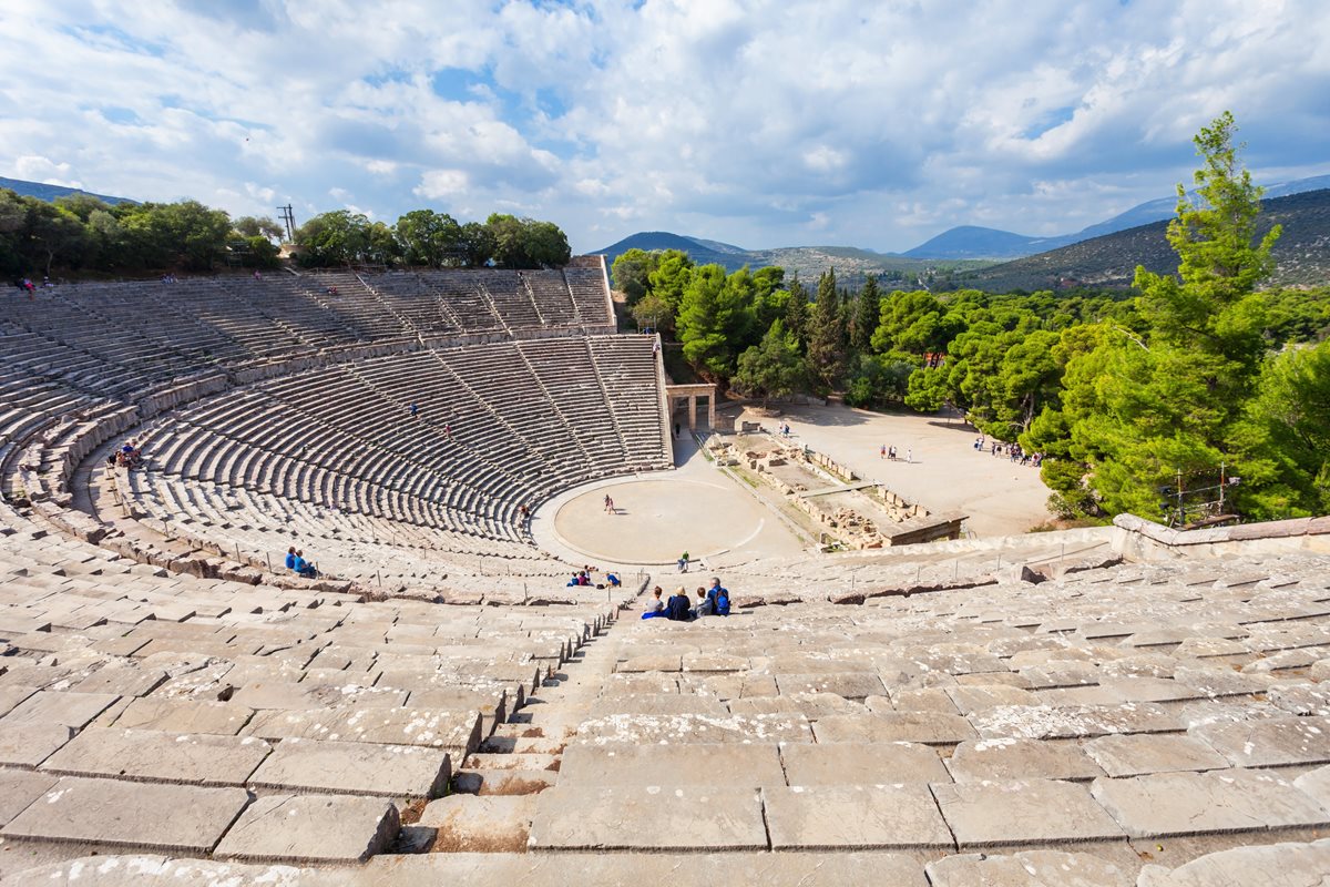 amfiteáter v Epidaure