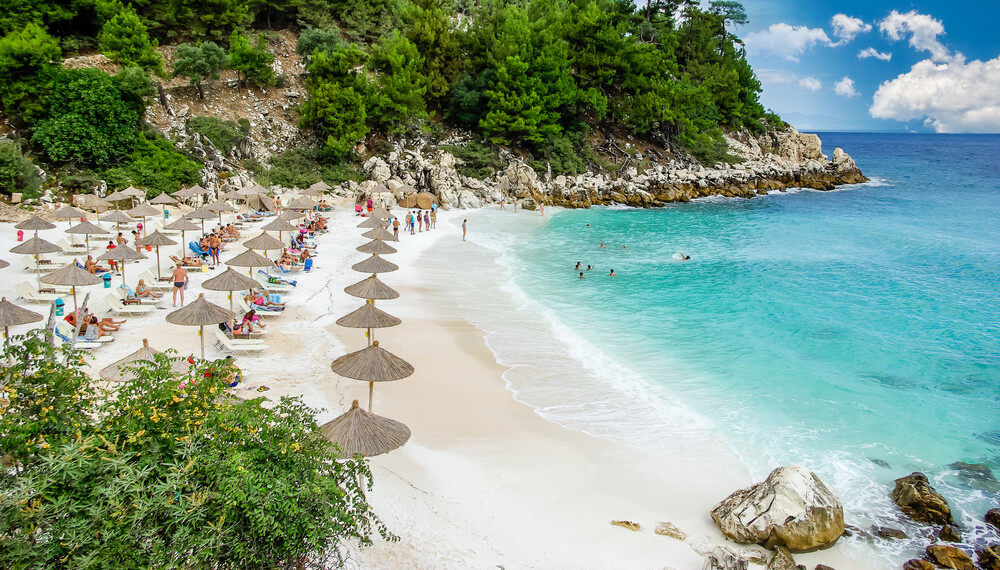 Mramorová pláž, Thassos