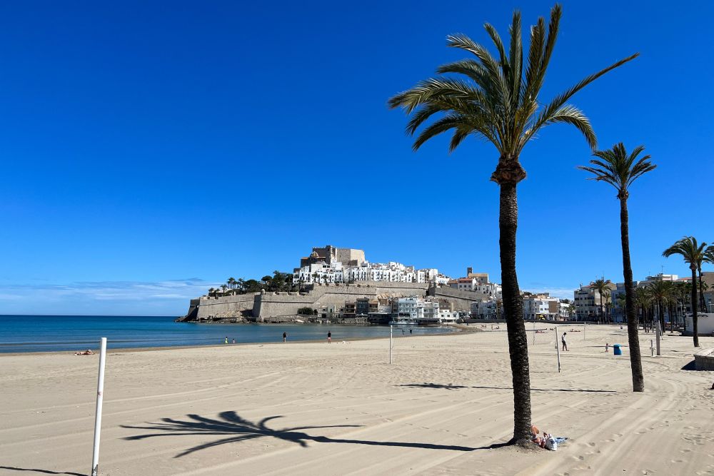 Pláž v Peníscole, Costa del Azahar