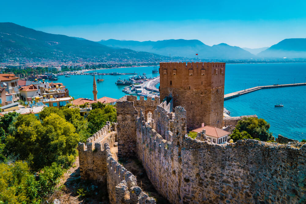 Červená veža, Alanya