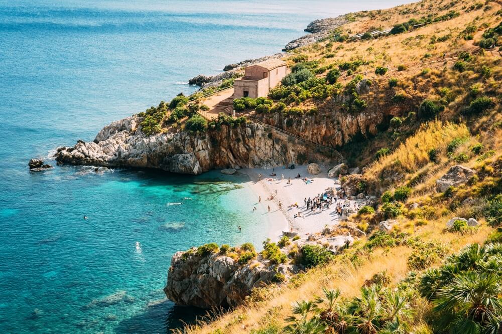 Cala Tonnarella dell’Uzzo, Sicília