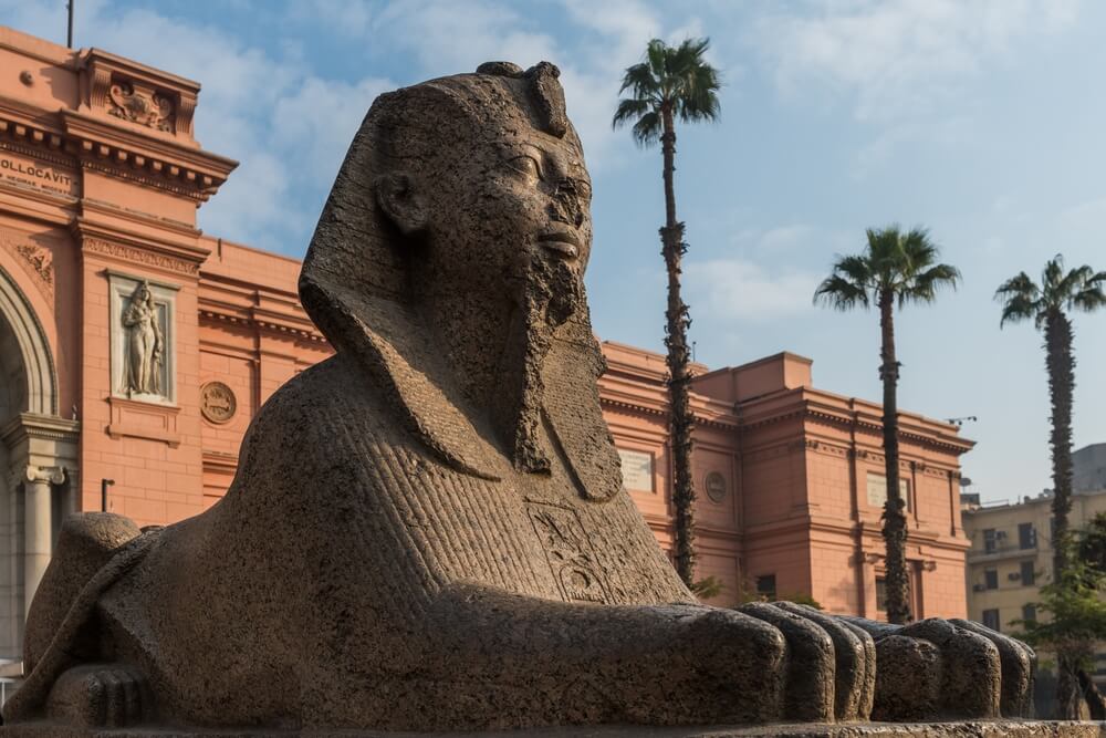 Socha Sphinx